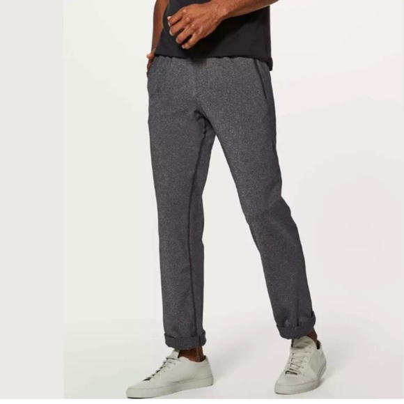 Lululemon Discipline Pant 32” Heathered Black Mens Size Large - Picture 1 of 12